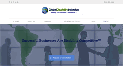 Desktop Screenshot of globaldisabilityinclusion.com