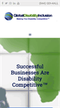 Mobile Screenshot of globaldisabilityinclusion.com